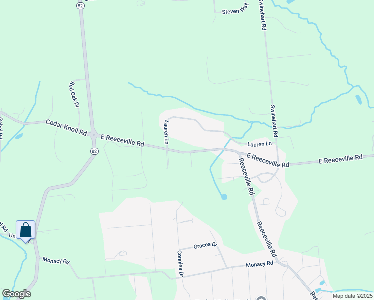 map of restaurants, bars, coffee shops, grocery stores, and more near 671 East Reeceville Road in Coatesville