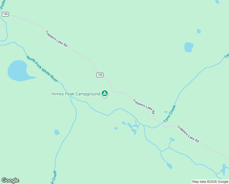map of restaurants, bars, coffee shops, grocery stores, and more near Trappers Lake Road in Garfield County