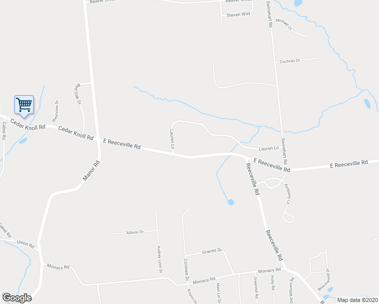 map of restaurants, bars, coffee shops, grocery stores, and more near 671 East Reeceville Road in Coatesville