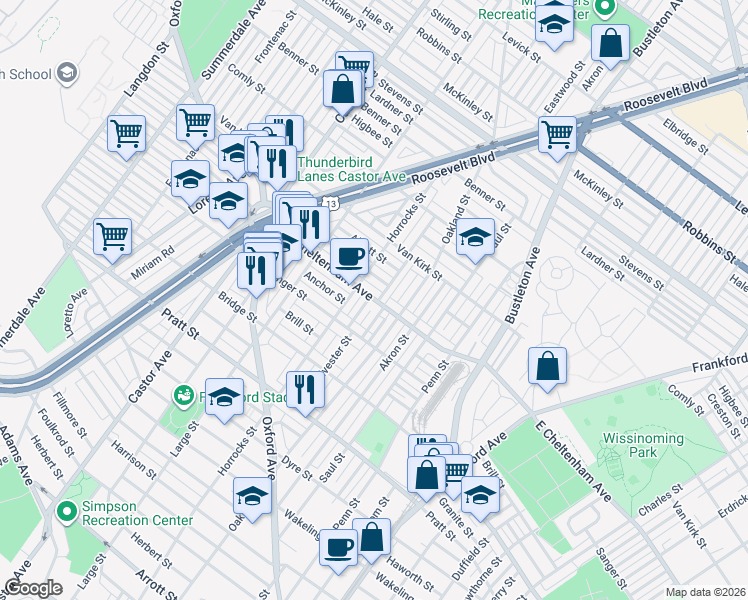 1530 East Cheltenham Avenue, Philadelphia PA Walk Score