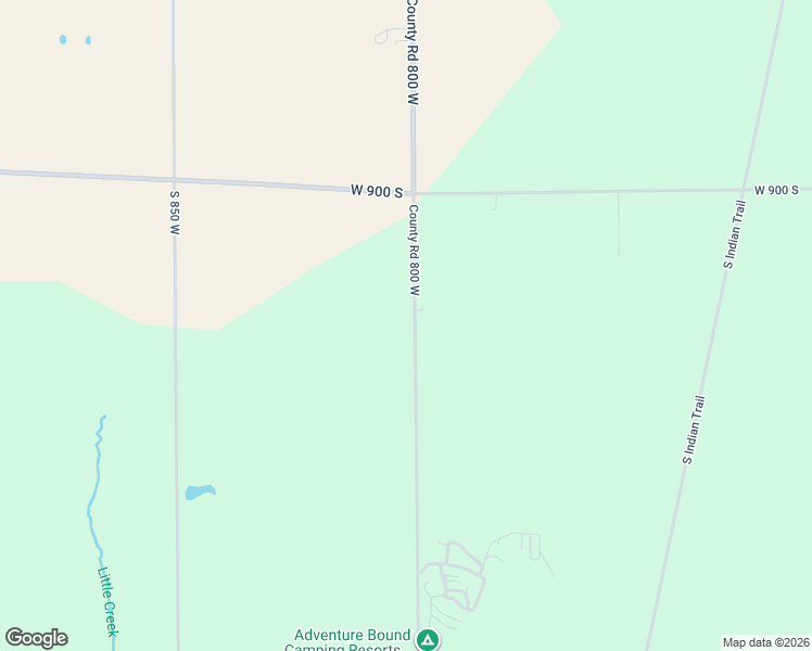 map of restaurants, bars, coffee shops, grocery stores, and more near 9001-9487 South 800 West in Modoc