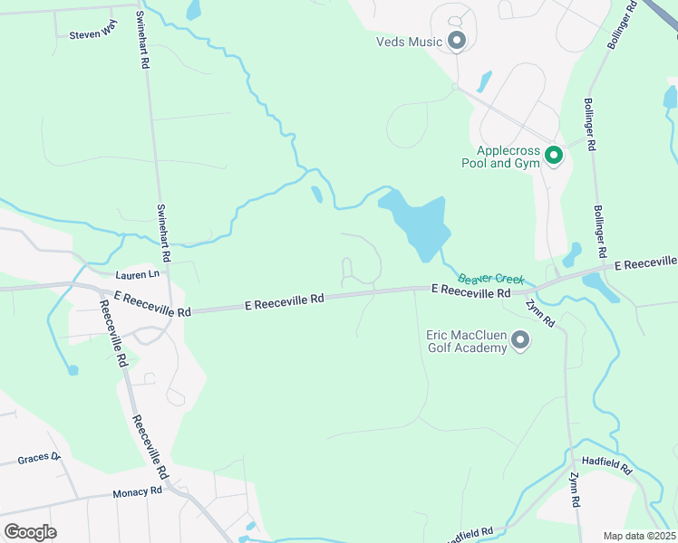 map of restaurants, bars, coffee shops, grocery stores, and more near 16 Clement Court in Downingtown