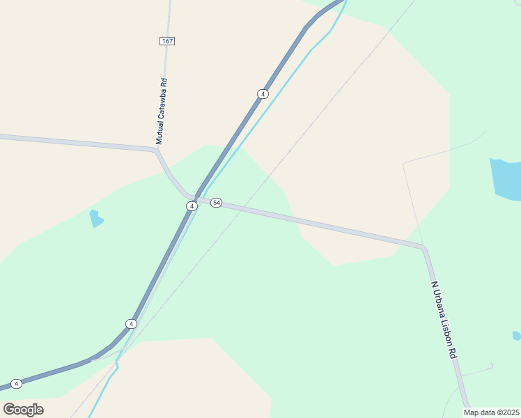 map of restaurants, bars, coffee shops, grocery stores, and more near 5999 Ohio 54 in Mechanicsburg