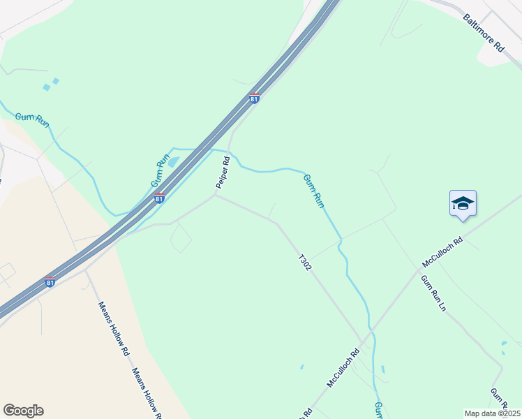 map of restaurants, bars, coffee shops, grocery stores, and more near 31 Cherry Grove Road in Shippensburg