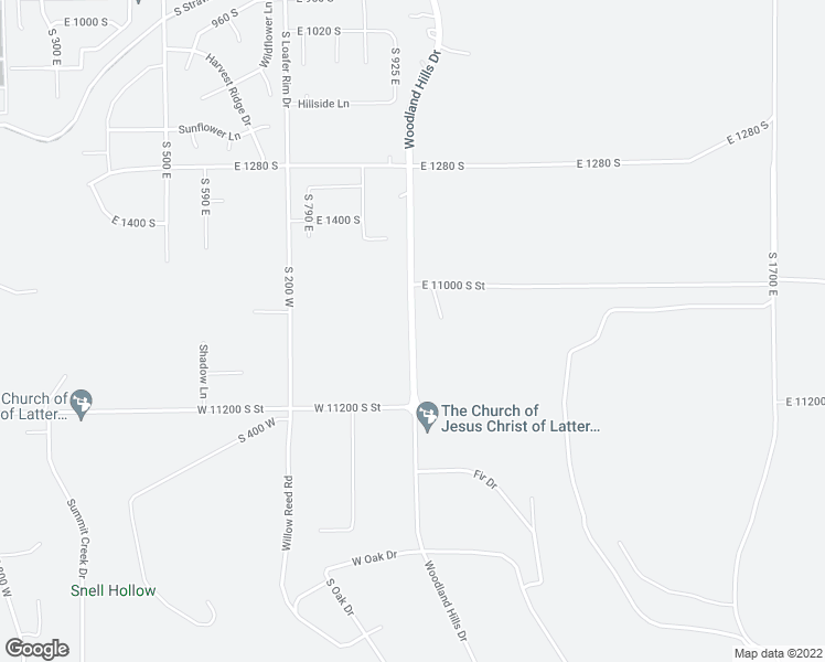 map of restaurants, bars, coffee shops, grocery stores, and more near 38 Woodland Hills Drive in Woodland Hills
