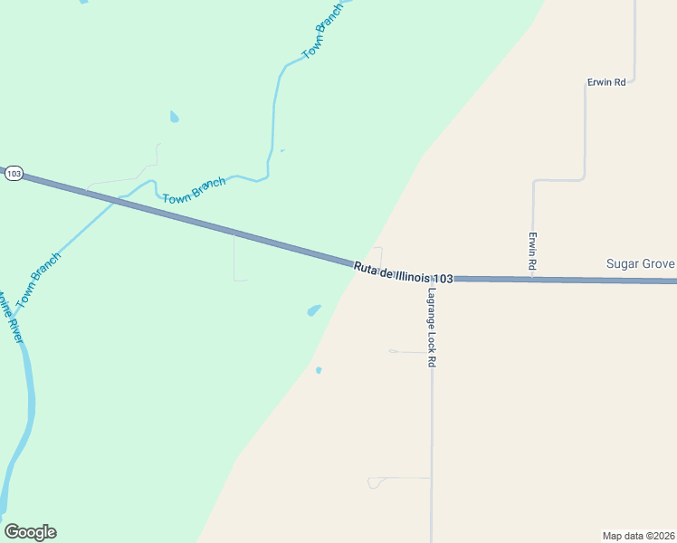 map of restaurants, bars, coffee shops, grocery stores, and more near 16869 Illinois 103 in Rushville