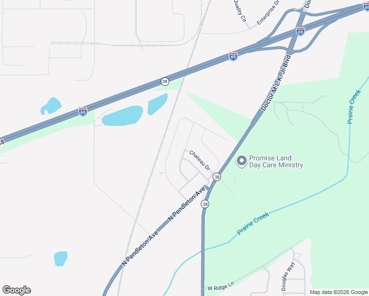map of restaurants, bars, coffee shops, grocery stores, and more near 432 Janis Avenue in Pendleton