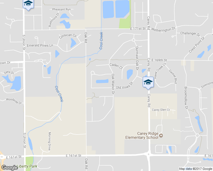 map of restaurants, bars, coffee shops, grocery stores, and more near 2670 Old Vines Drive in Westfield