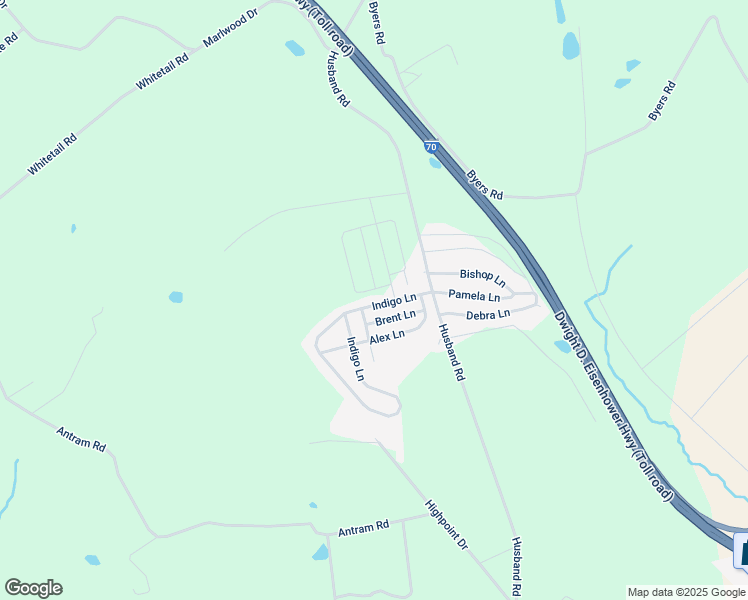 map of restaurants, bars, coffee shops, grocery stores, and more near 154 Indigo Lane in Somerset
