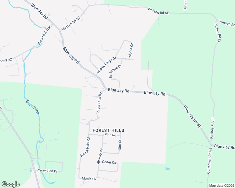 map of restaurants, bars, coffee shops, grocery stores, and more near 1728 Blue Jay Road in Heath