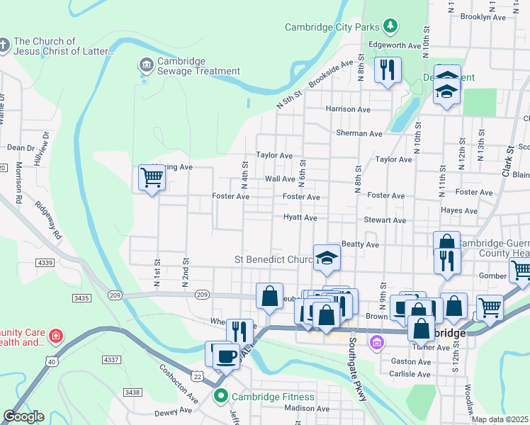 map of restaurants, bars, coffee shops, grocery stores, and more near 427 Bryant Avenue in Cambridge
