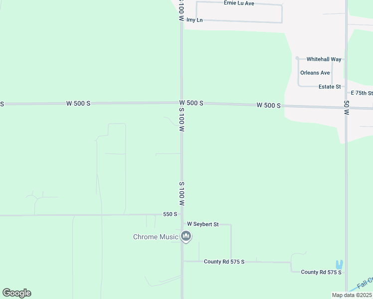 map of restaurants, bars, coffee shops, grocery stores, and more near 5214 South 100 West in Pendleton