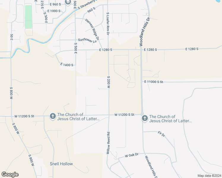 map of restaurants, bars, coffee shops, grocery stores, and more near 769 East 1610 South in Salem