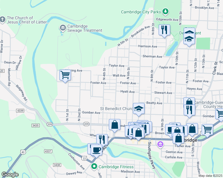 map of restaurants, bars, coffee shops, grocery stores, and more near 427 Bryant Avenue in Cambridge