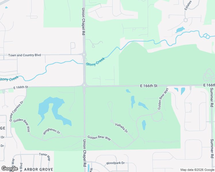 map of restaurants, bars, coffee shops, grocery stores, and more near 10975 East 166th Street in Noblesville