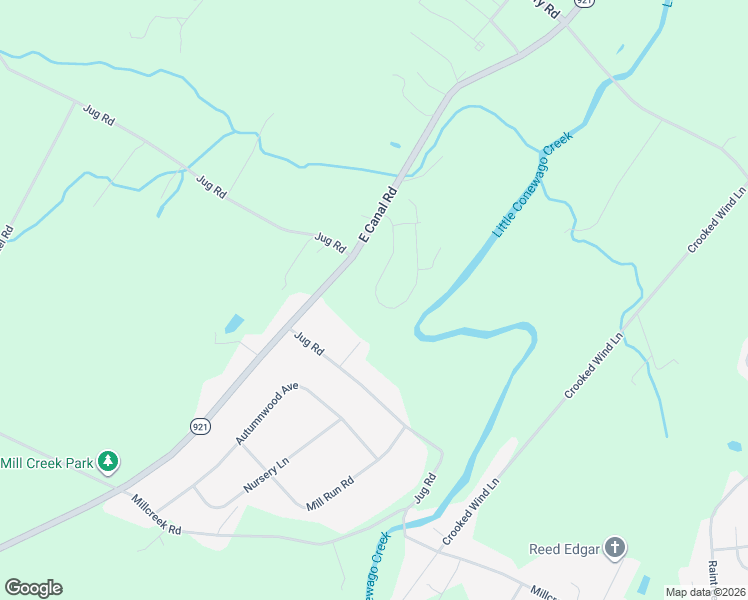 map of restaurants, bars, coffee shops, grocery stores, and more near 150 Hickory Ridge Circle in York