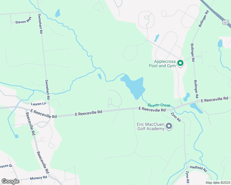 map of restaurants, bars, coffee shops, grocery stores, and more near 230 Sills Lane in Downingtown