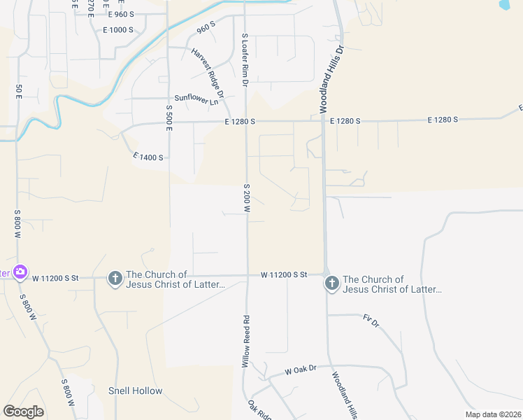 map of restaurants, bars, coffee shops, grocery stores, and more near 11092 South 200 West in Woodland Hills
