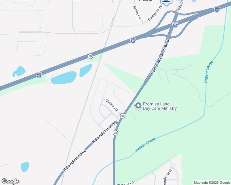 map of restaurants, bars, coffee shops, grocery stores, and more near 156 Warwick Way in Pendleton