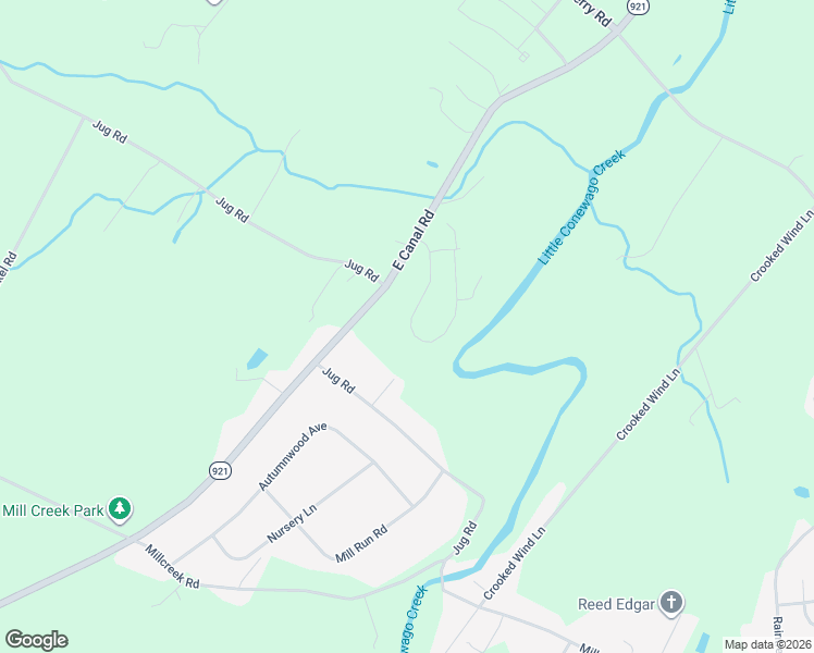 map of restaurants, bars, coffee shops, grocery stores, and more near 150 Hickory Ridge Circle in York