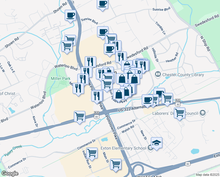 119 Exton Square Mall, Exton PA - Walk Score