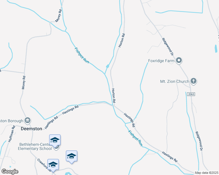 map of restaurants, bars, coffee shops, grocery stores, and more near in Fredericktown