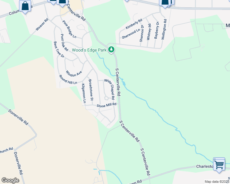 map of restaurants, bars, coffee shops, grocery stores, and more near 312 White Chapel Road in Lancaster