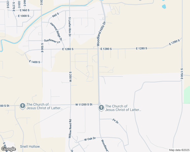 map of restaurants, bars, coffee shops, grocery stores, and more near 1515 South 920 East in Salem