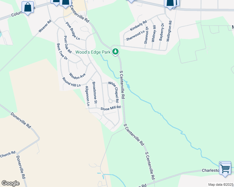 map of restaurants, bars, coffee shops, grocery stores, and more near 312 White Chapel Road in Lancaster