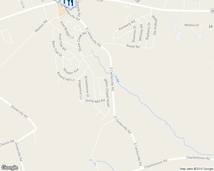 map of restaurants, bars, coffee shops, grocery stores, and more near 345 White Chapel Road in Lancaster