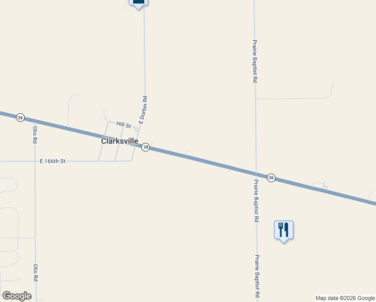 map of restaurants, bars, coffee shops, grocery stores, and more near 14520 State Route 38 in Noblesville