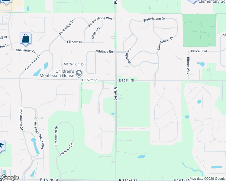 map of restaurants, bars, coffee shops, grocery stores, and more near 4685 Pristine Court in Westfield