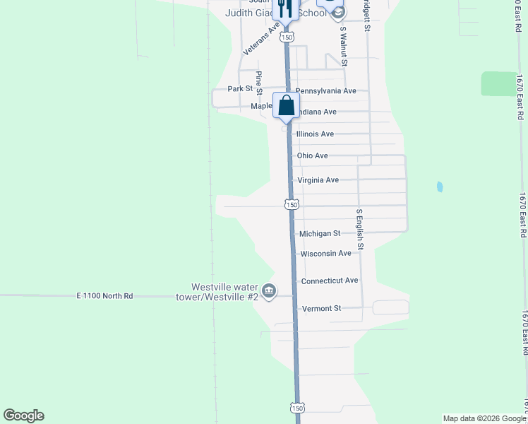 map of restaurants, bars, coffee shops, grocery stores, and more near 2 Rue Le Petite in Westville