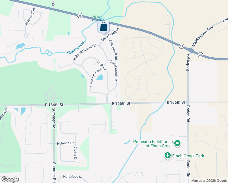 map of restaurants, bars, coffee shops, grocery stores, and more near 16697 Blackbird Court in Noblesville