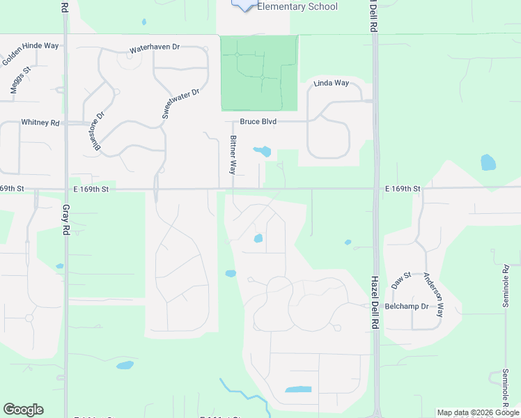 map of restaurants, bars, coffee shops, grocery stores, and more near 16815 Snowmass Drive in Noblesville
