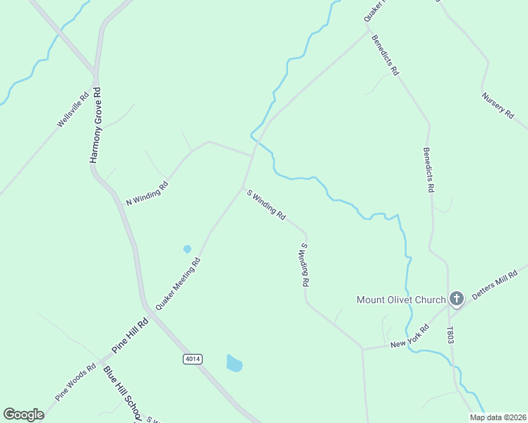 map of restaurants, bars, coffee shops, grocery stores, and more near 361 South Winding Road in Dover