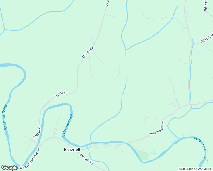 map of restaurants, bars, coffee shops, grocery stores, and more near 353 Zazado Road in Grindstone