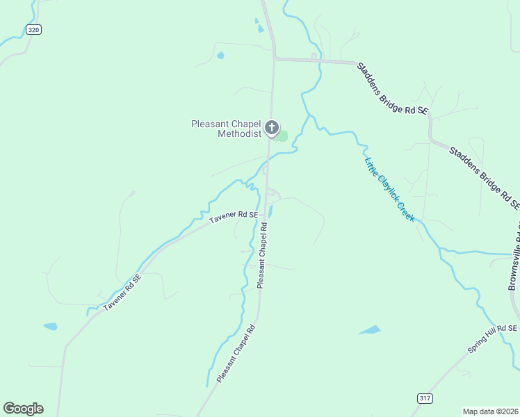 map of restaurants, bars, coffee shops, grocery stores, and more near 3984 Pleasant Chapel Road Southeast in Newark