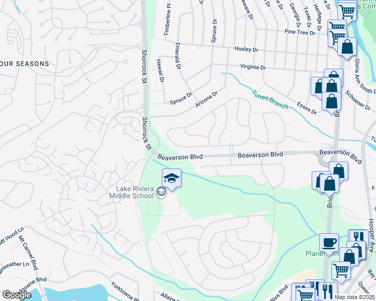 map of restaurants, bars, coffee shops, grocery stores, and more near 39 Courtshire Drive in Brick