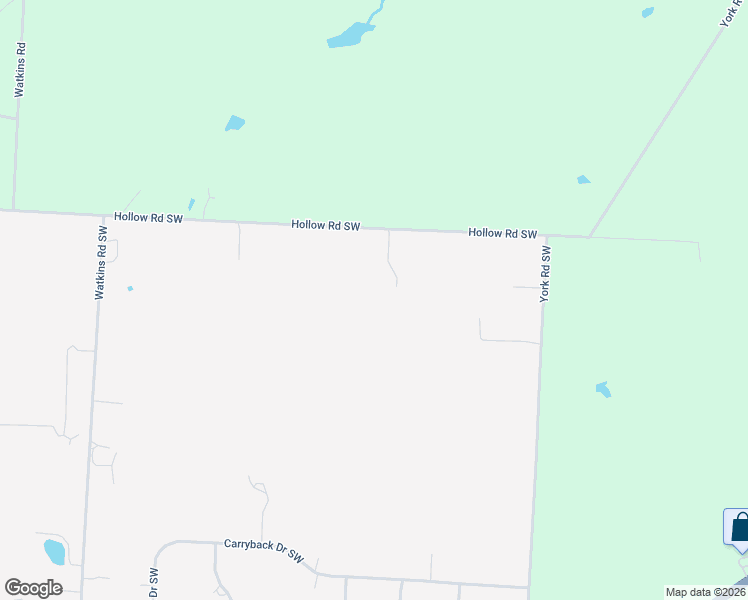 map of restaurants, bars, coffee shops, grocery stores, and more near 7341 Hollow Road Southwest in Pataskala