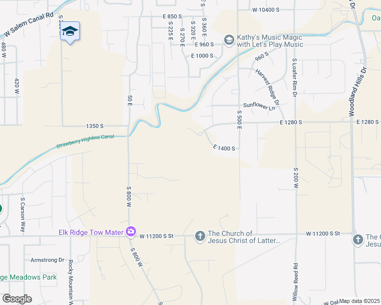 map of restaurants, bars, coffee shops, grocery stores, and more near 1418 South 315 East in Salem