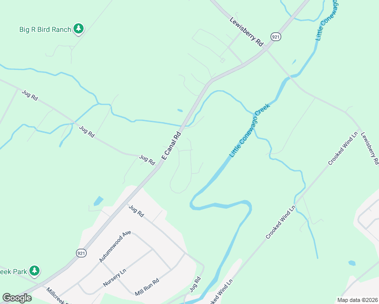 map of restaurants, bars, coffee shops, grocery stores, and more near 415 Hickory Ridge Circle in York