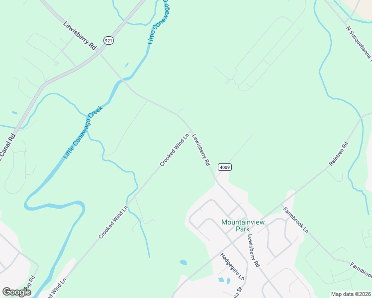 map of restaurants, bars, coffee shops, grocery stores, and more near 3370 Crooked Wind Lane in York