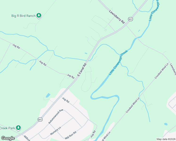 map of restaurants, bars, coffee shops, grocery stores, and more near 415 Hickory Ridge Circle in York