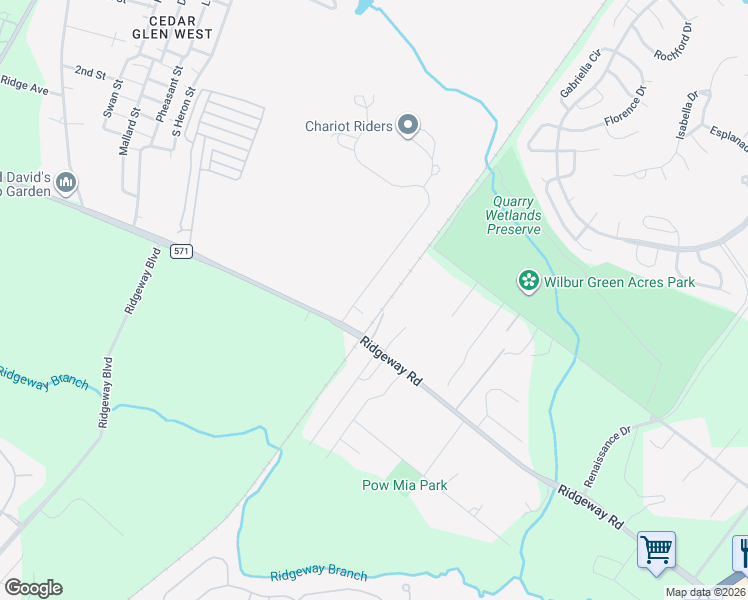 map of restaurants, bars, coffee shops, grocery stores, and more near 3134 Quarry Road in Manchester Township