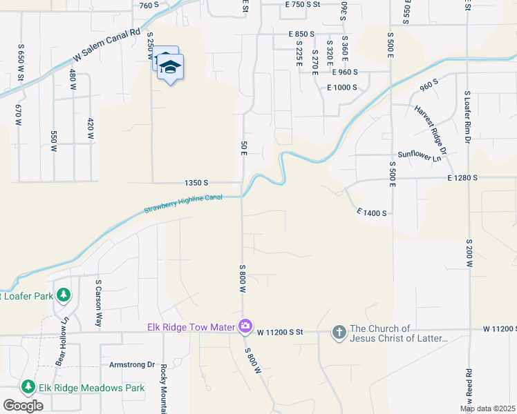 map of restaurants, bars, coffee shops, grocery stores, and more near 101 East Selman Ridge Drive in Salem