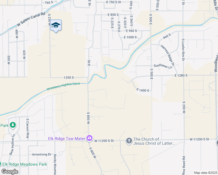 map of restaurants, bars, coffee shops, grocery stores, and more near 201 East Selman Ridge Drive in Salem