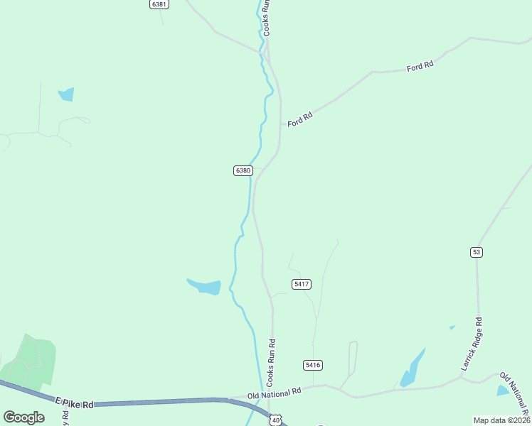 map of restaurants, bars, coffee shops, grocery stores, and more near 64168 Cooks Run Road in Cambridge