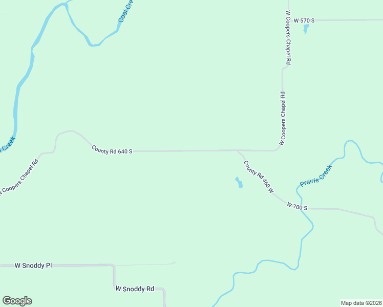map of restaurants, bars, coffee shops, grocery stores, and more near 1957 West Coopers Chapel Road in Veedersburg