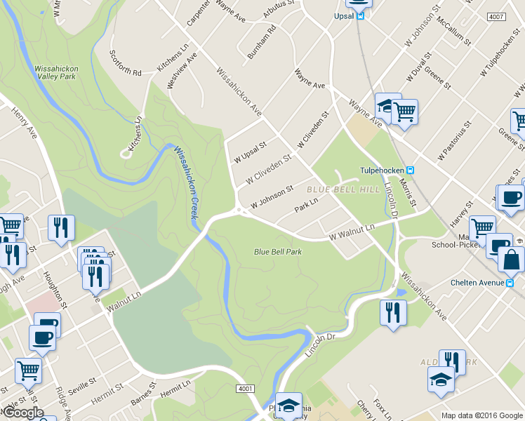 map of restaurants, bars, coffee shops, grocery stores, and more near 691 West Johnson Street in Philadelphia